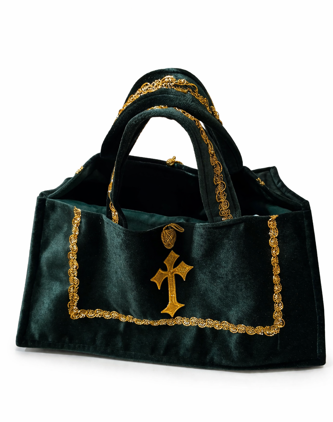 Pogacha Bag (emerald green)