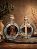 Orthodox glass Bottle - Saint Nikola