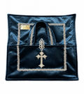 Pogacha Bag (blue velvet)